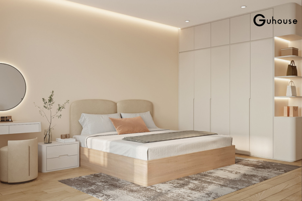 nguyên tắc bố trí nội thất cho phòng ngủ