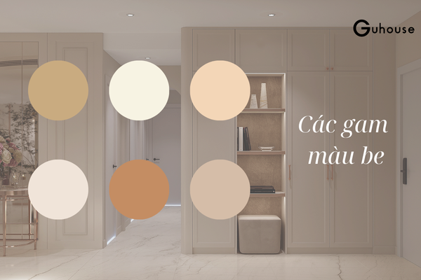 Gam màu be trung tính, nhẹ nhàng