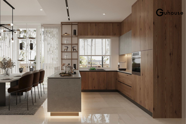 Tủ Bếp Gỗ Hay Nhựa? Đâu Là Lựa Chọn Tối Ưu Cho “Gu” Sống Hiện Đại? 1 Tủ bếp gỗ hay nhựa